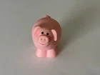 Vintage Fisher Price Chunky Little People 1990 Farm Barn Farmers Pink Pig
