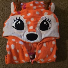 Cat Jack Deer One Piece Pajama Outfit M 7/8