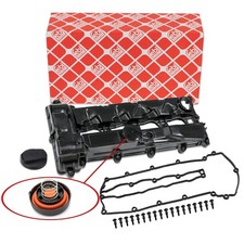 febi Ventildeckel + Dichtung + Deckel f&uuml;r MERCEDES W205 X/C253 SPRINTER OM651