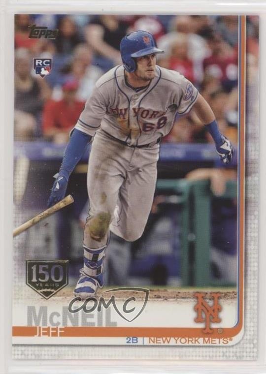 2019 Topps 150th Anniversary Jeff McNeil #281 Rookie RC 0c4