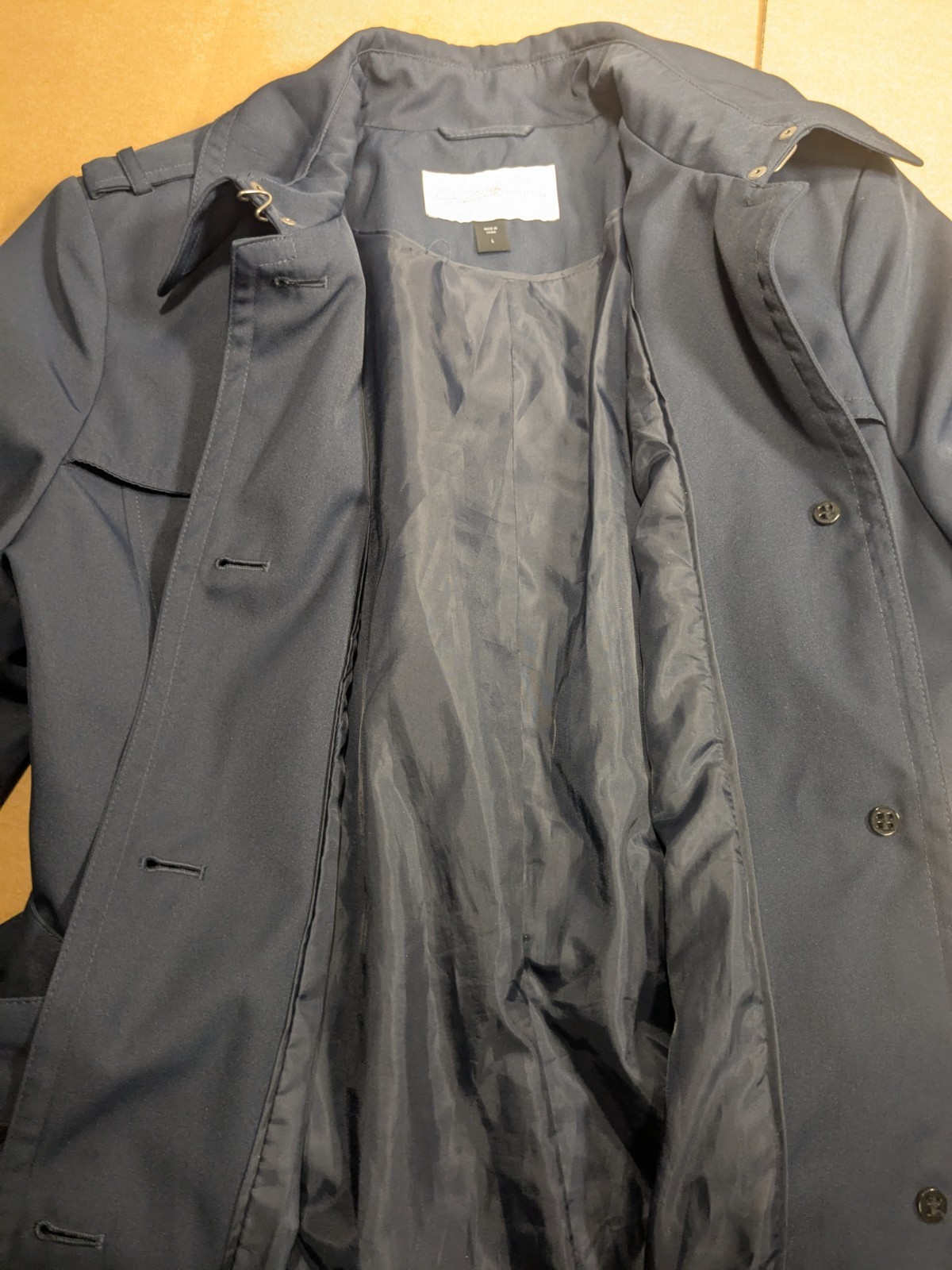 Jacklyn Smith Collection Raincoat, Size Large - image 9