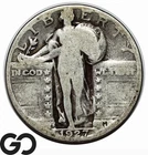 1927-S Standing Liberty Quarter, Better San Francisco Issue