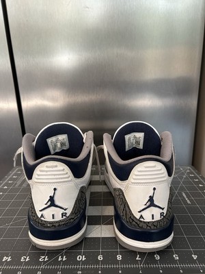 Size 10 - Air Jordan 3 Retro Midnight Navy | eBay