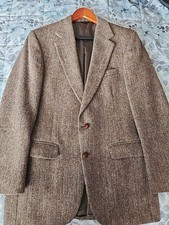 Vintage HARRIS Tweed 100 Scottish Wool Sports Coat