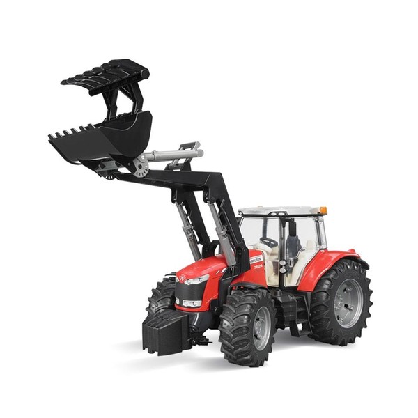 Bruder Massey Ferguson 7624 Mit Frontlader 03047 (46,99 Eur/StüCk)-image
