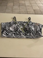 Ruby Ribbon Swim St Tropez Tankini Zebra Style 1910 Size 22