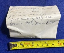 Civil War: Spanish Fort Alabama Bullet Estate: Sealed, Site Info, Dug 1970-1990s