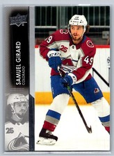 Samuel Girard 47 2021-22 Upper Deck Colorado Avalanche Card