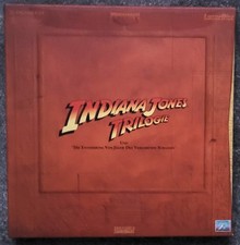 Laserdisc Box " INDIANA JONES TRILOGIE " PAL LD - Deutsch