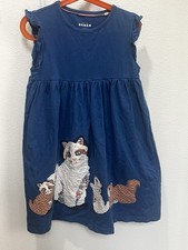 Mini Boden cat appliqu  dress