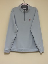 Peter Millar Mens XL British Gray Perth Perfo...