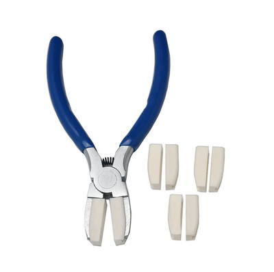 Nylon Jaw Flat Nose Pliers for Jewelry Making & Wire Crafting