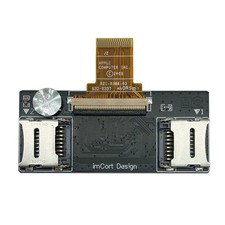 FIP02 Dual Micro SD Adapter for iPod iPod Video 5th 5.5th 6th 6.5th 7th 7.5th...