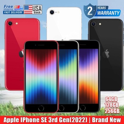 New Apple iPhone iPhone SE 3rd Gen/13 MINI /iPhone 14/14 Pro Unlocked  2 Yr Wty
