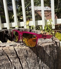 New Spy Optic Sunglasses In Hot Pink Mens Womens UV400 Ken Block Helm Hoonigan