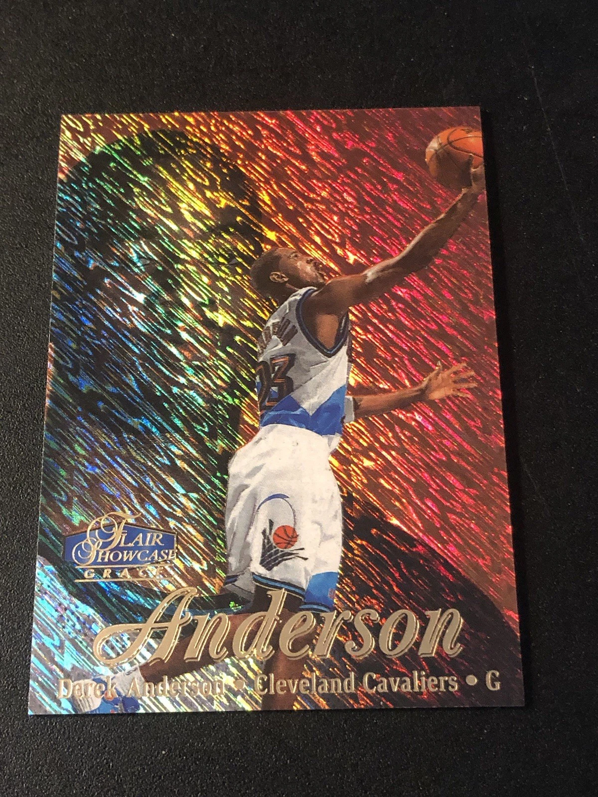 1997-98 Flair Showcase Row 1 Derek Anderson #38 Rookie RC