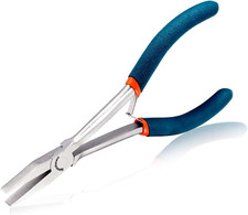 Speedwox Flat Nose Pliers 6 Inch Duckbill Pliers Smooth Jaw Mini Long Reach J
