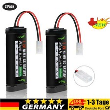 Racing Akku 7,2V 5000 mAh NiMh Accu Stick PackTuning 6 Zellen Tamiya 2P Stecker