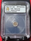 854-1011AD AR DAMMA HABBARI EMIRATE ABBASID CALIPHATE ICG GENUINE      #T2984
