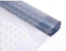 Heavy Duty Clear Vinyl Carpet Protector Non Slip Plastic Floor Mat Home & Office