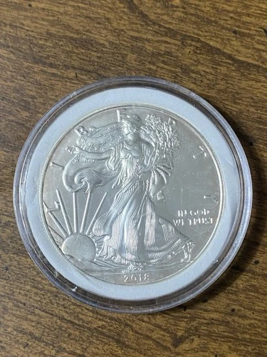 2018 American Silver Eagle BU Brilliant Uncirculated .999 1oz Coin