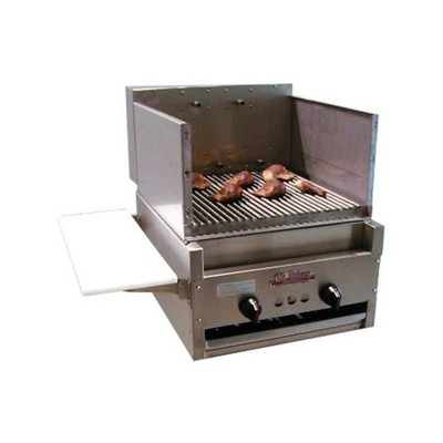 Hickory Industries CHUSSACSO 2 Rotisserie Churrasco Gas with Grill 5 Knife Spits