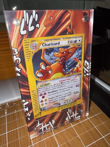 CHARIZARD SKYRIDGE #146 MAGNETIC 🧲 EXTENDED ARTWORK CASE