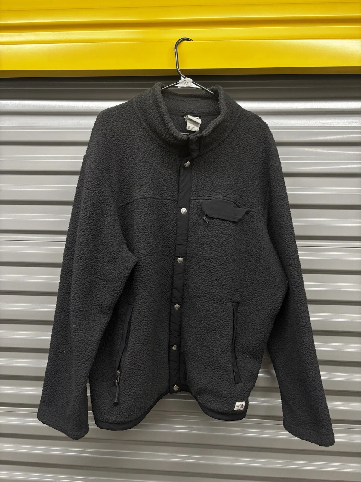 The North Face Men CRAGMONT SNAP Front Jackets BLACK Size XL