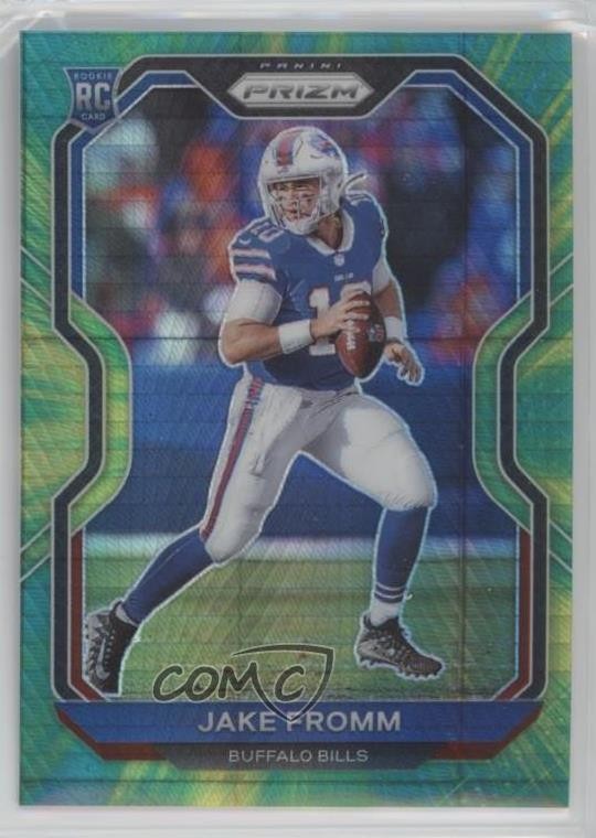 2020 Panini Prizm Rookie Hyper Prizm 34/175 Jake Fromm #310 pm6