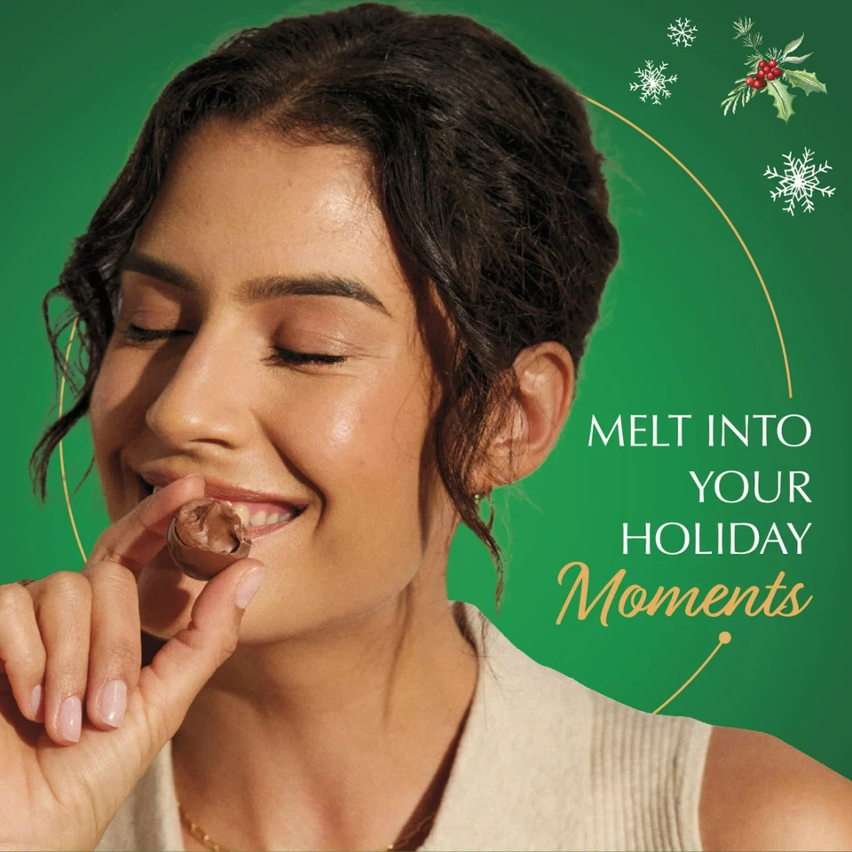 Lindt LINDOR Edición Limitada Menta Chocolate Navidad Trufas 5.1 OZ Foto 4 de 4