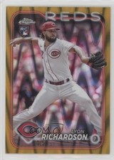 2024 Topps Chrome Gold RayWave Refractor 40/50 Lyon Richardson #230 11oh