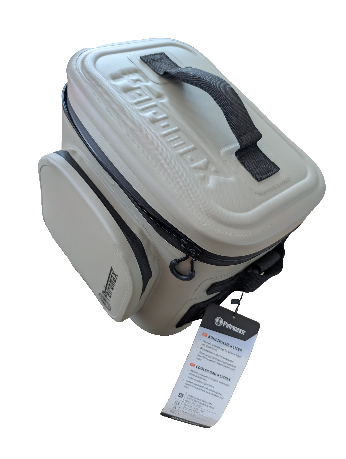 Petromax Kühltasche - Sandfarben , 8 l, L x B x H: 32,5 x 25 x 28 cm