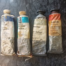 WINSOR & NEWTON ARTISTS OIL COLOUR TUBES and Artists ROWNEY job lot