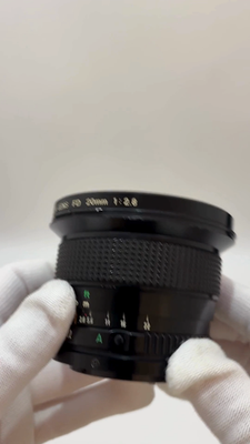 【A2121】 Canon New FD 20mm F2.8 キャノン Amazon | CANON キヤノン New FD 20mm F2.8 超広角レンズ | カメラ用
