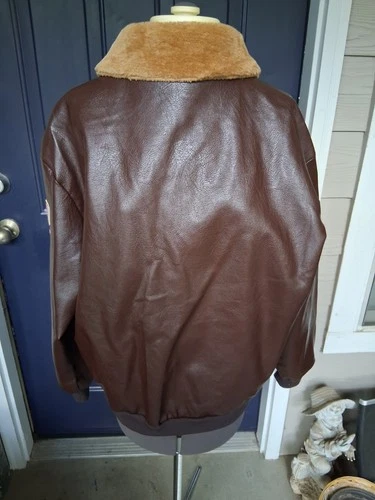 Top Gun Maverick Bomber Flight Aviator Cosplay Costume Jacket Sz Adult Standard image 2