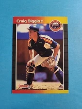 Craig Biggio 1989 Donruss Baseball Card # 561 I3099