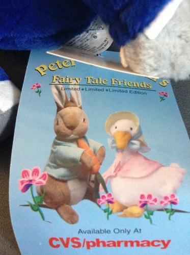 cvs peter rabbit stuffed animal