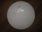 10" BOAT ACCESS DECK PLATE WHITE 33004  7" opening    lever lock  Nice gasket
