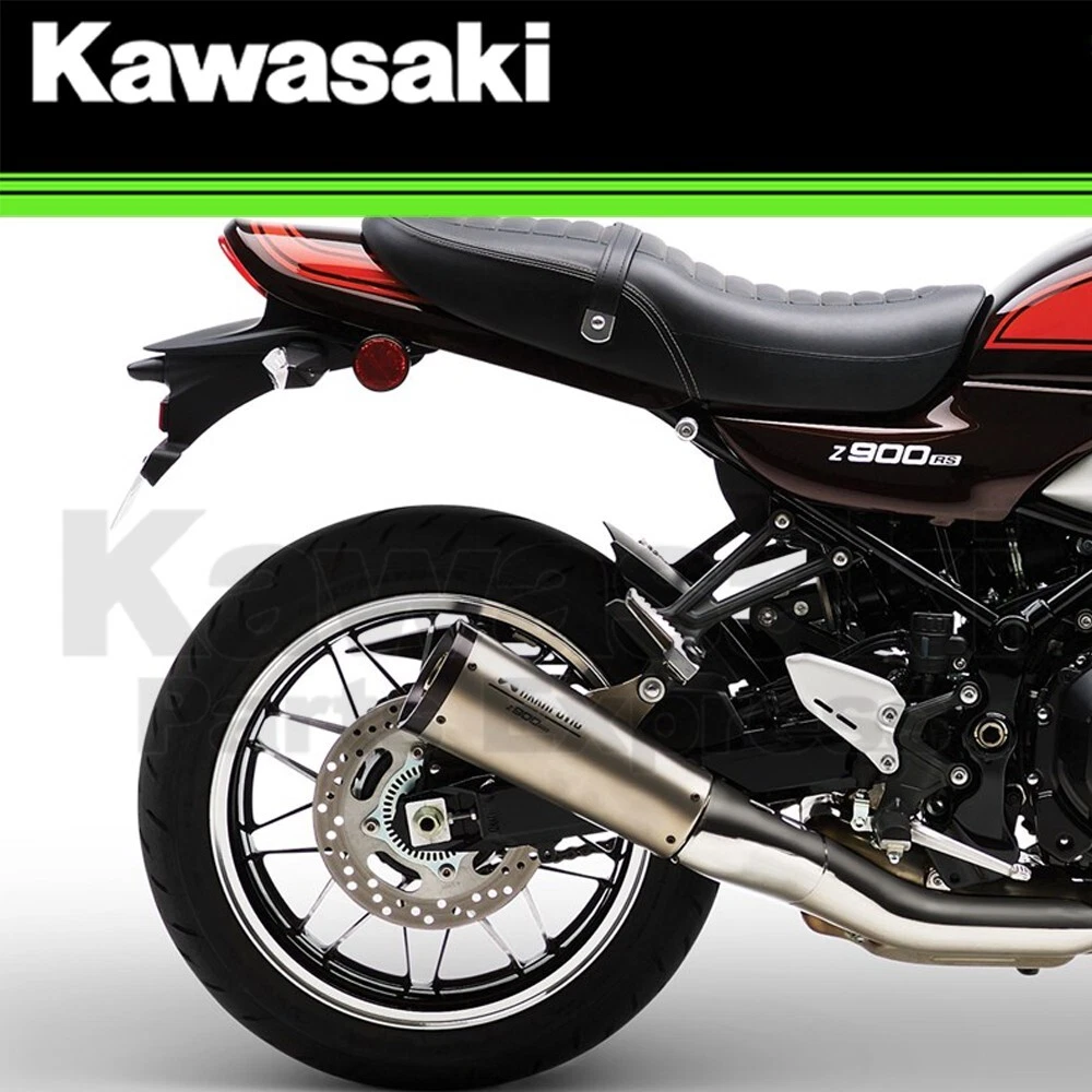 NEW 2018 - 2024 GENUINE OEM KAWASAKI Z900 RS AKRAPOVIC SLIP ON