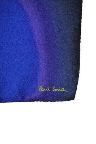 Paul Smith Mainline Goliathus Beetle Print Silk Pocket Square Mens Brand New - Picture 2 of 3