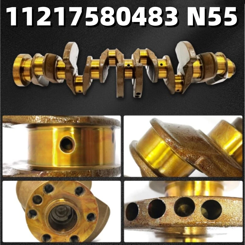 New Upgraded Turbo Crankshaft 11217580483 for BMW 335i 435i 535i 135i N55 3.0L - Image 4 of 4