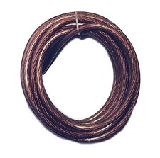 100 ft - 8 Gauge Power Wire Black High Quality CCA Ground AWG 100 feet