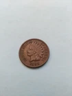 1890 U.S. Indian Head 1 Cent Coin, Free Shipping! (Lot #T399)