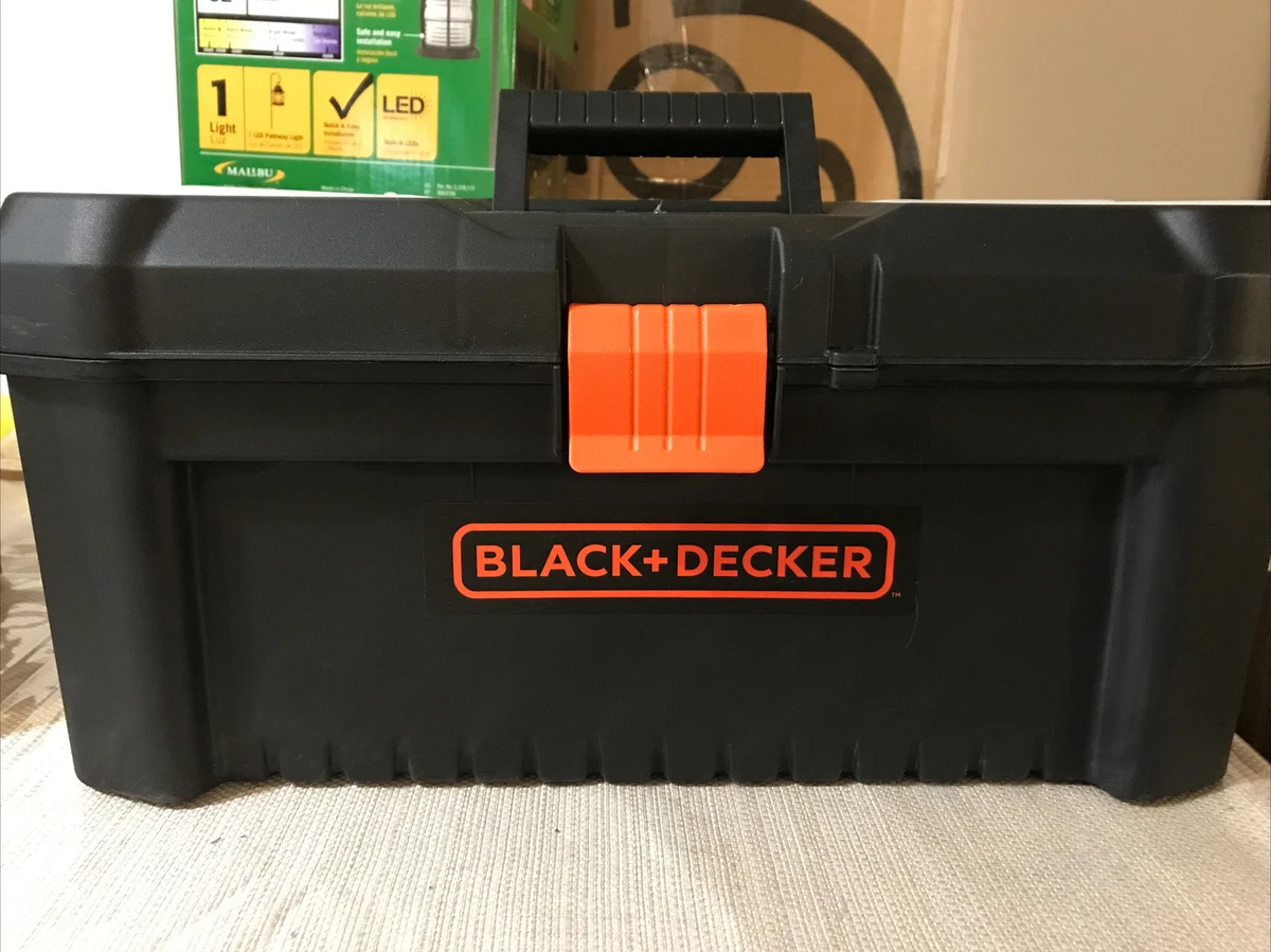 Beyond by Black+decker Tool Box & Organizer 16-inch 10-Compartment (BDST60096AEV)