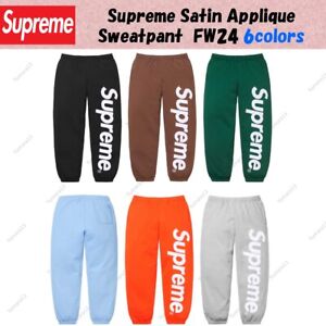 Supreme Satin Applique Sweatpant | eBay Supreme Satin Applique Sweatpant | eBay