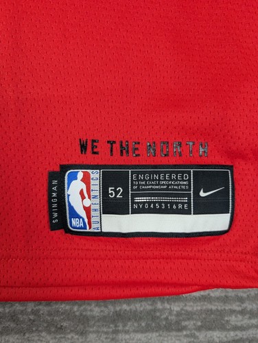 Camiseta Nike Swingman Toronto Raptors Pascal Siakam Nueva con Etiquetas Talla X-Grande - Imagen 5 de 9