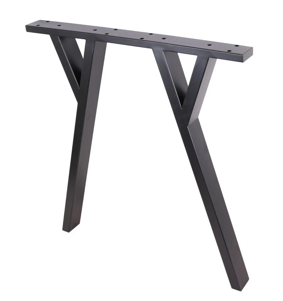 2x Patas de Mesa de Comedor 28",Patas de Mesa de Cocina Industrial,Patas de Mesa de Acero Vintage Foto 3 de 4