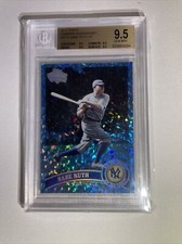 2011 Topps Babe Ruth Hope Diamond Anniversary/60 BGS 9.5 TRUE GEM MINT