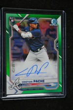 BB - 2021 - Bowman Chrome - Green Refractor - Christian Pache - 42/99 - CPA-CP