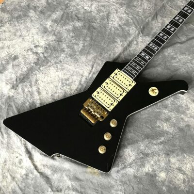 Custom High Gloss Tremolo System Black Destroyer Duplex  Electric Guitar